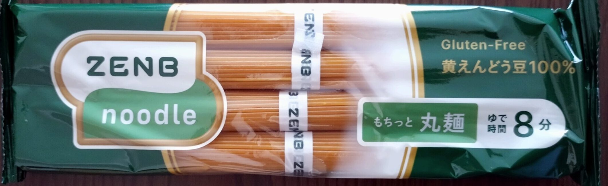 ゼンブヌードル丸麺のパッケージ